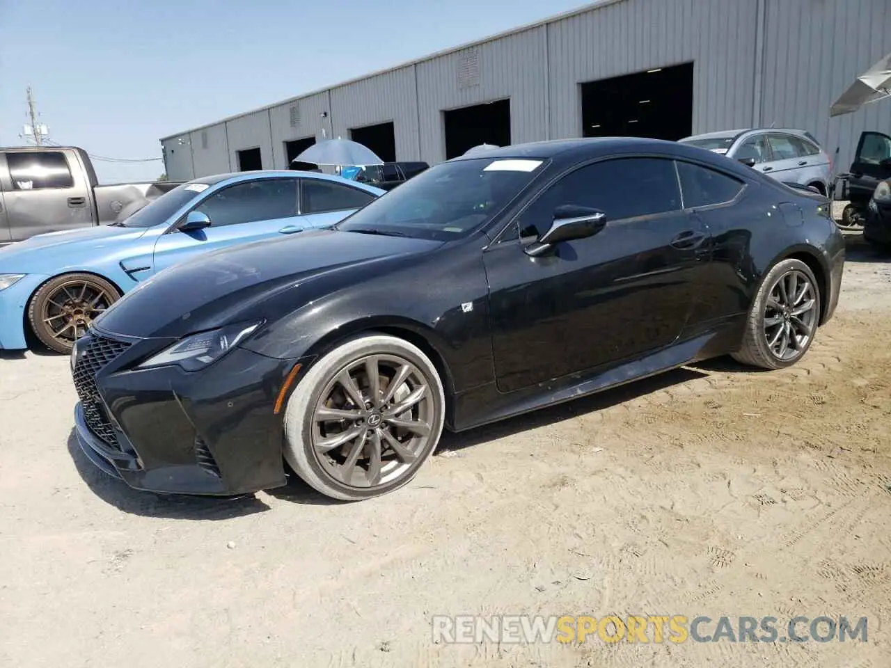 1 Photograph of a damaged car JTHHA5BC5K5009009 LEXUS RC300 2019