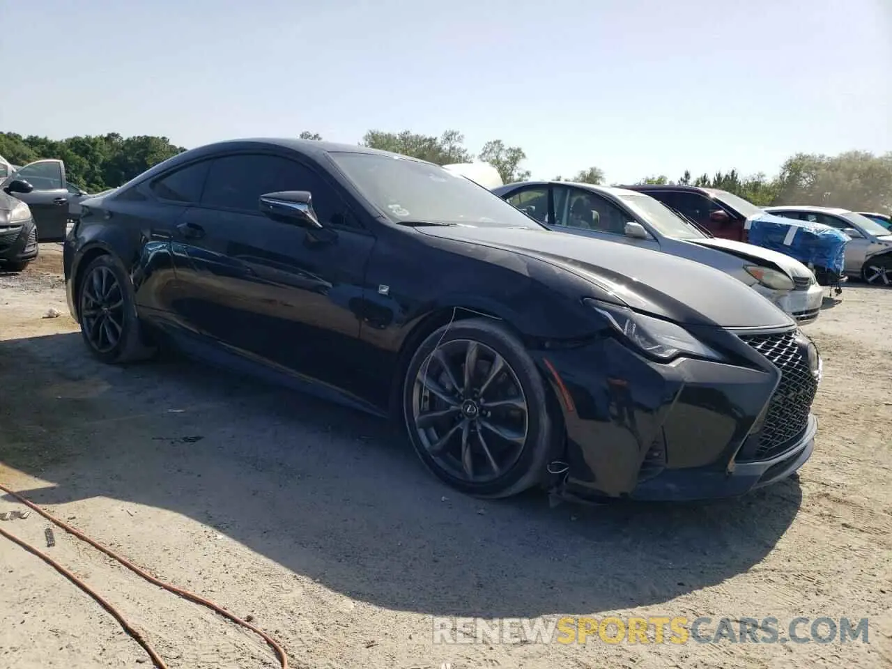 4 Photograph of a damaged car JTHHA5BC5K5009009 LEXUS RC300 2019
