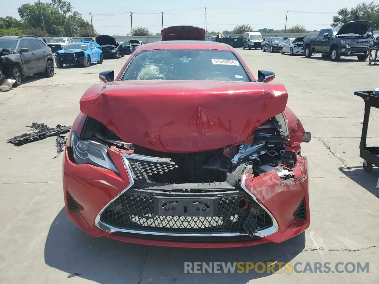5 Photograph of a damaged car JTHHA5BC5K5009205 LEXUS RC300 2019