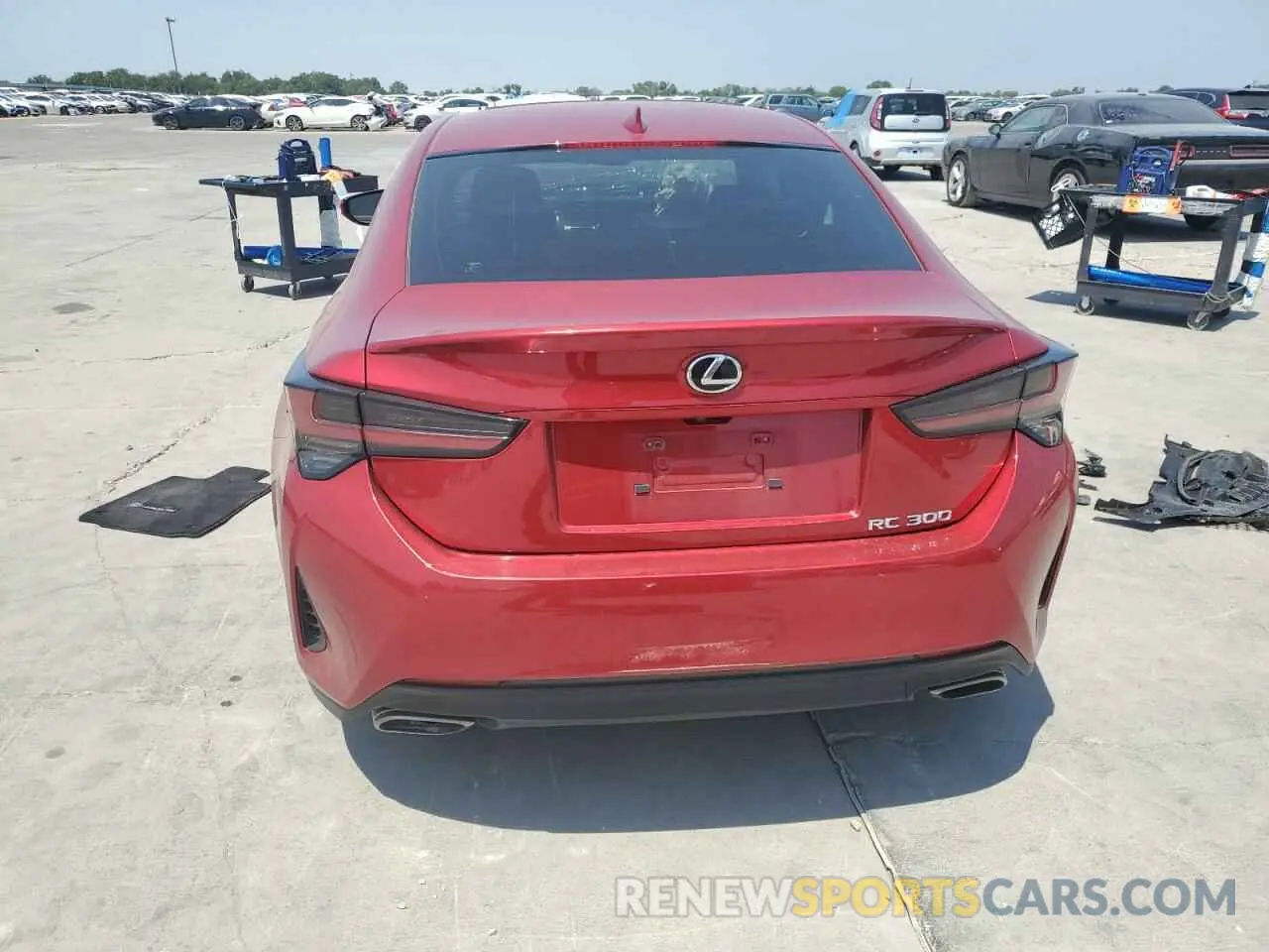 6 Photograph of a damaged car JTHHA5BC5K5009205 LEXUS RC300 2019