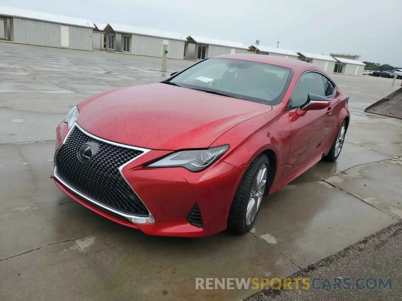 1 Photograph of a damaged car JTHHA5BC8K5008842 LEXUS RC300 2019