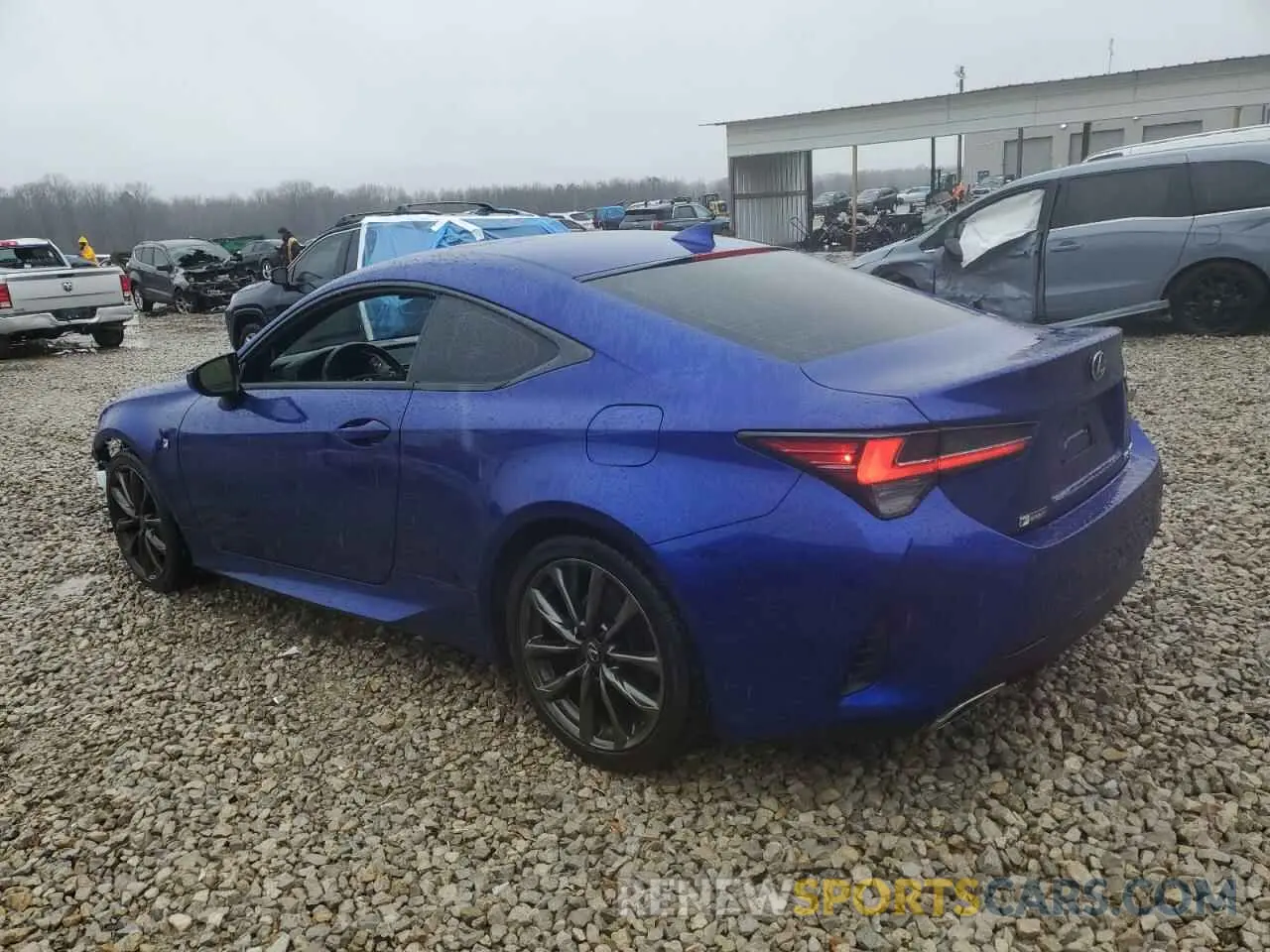 2 Photograph of a damaged car JTHHA5BC8K5010168 LEXUS RC300 2019