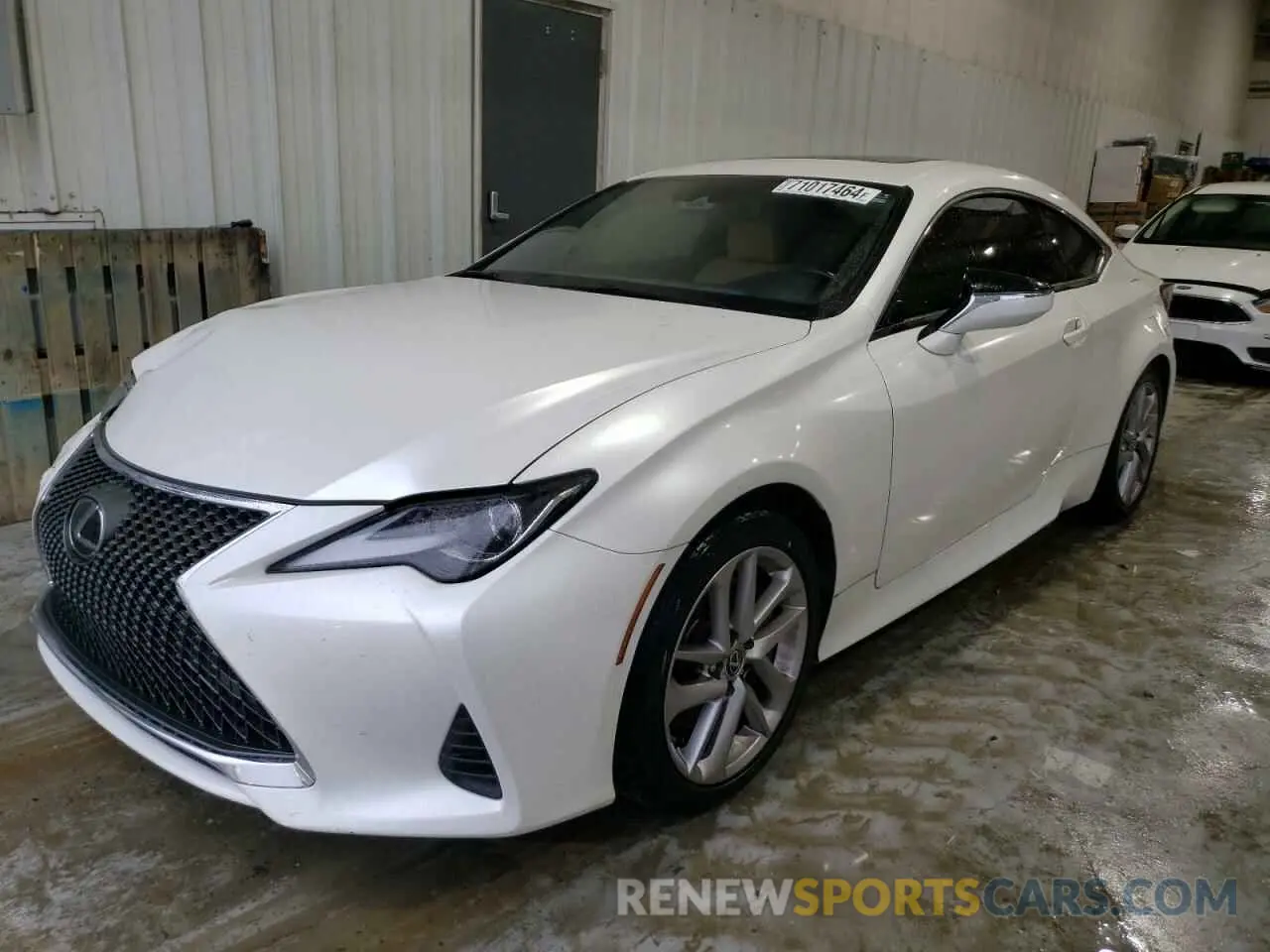 1 Photograph of a damaged car JTHHA5BC9K5008851 LEXUS RC300 2019