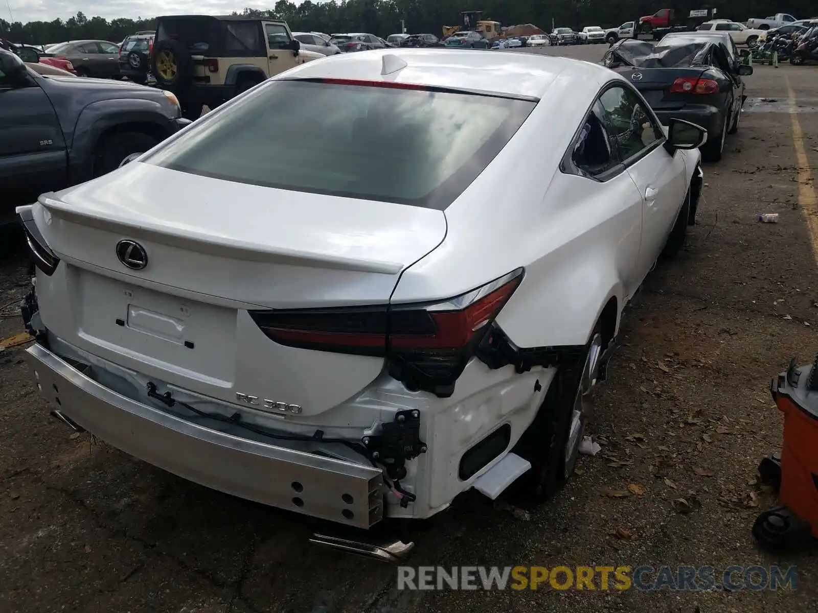 4 Photograph of a damaged car JTHAA5BC6L5010639 LEXUS RC300 2020