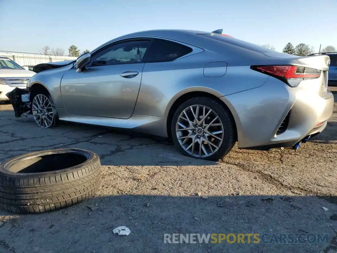 2 Photograph of a damaged car JTHD85EC9M5006171 LEXUS RC300 2021