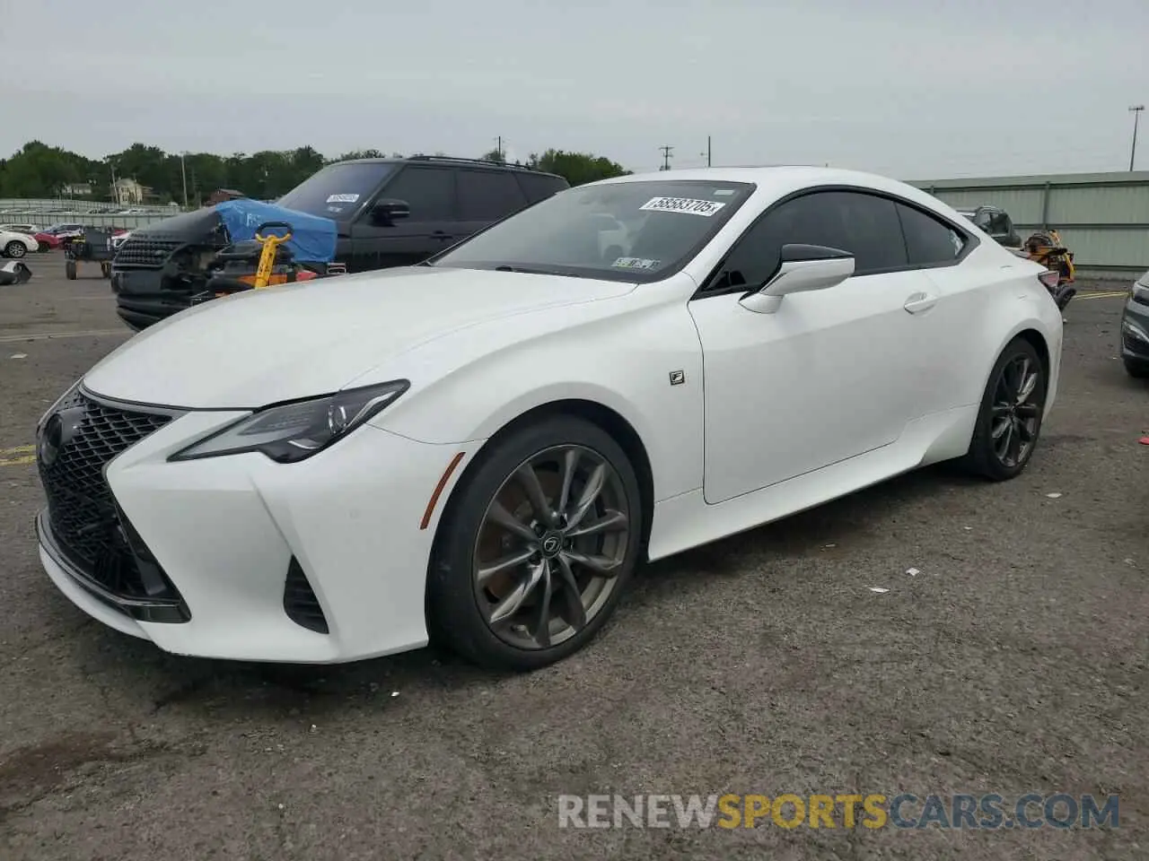 1 Photograph of a damaged car JTHGA5BC1M5011676 LEXUS RC300 2021