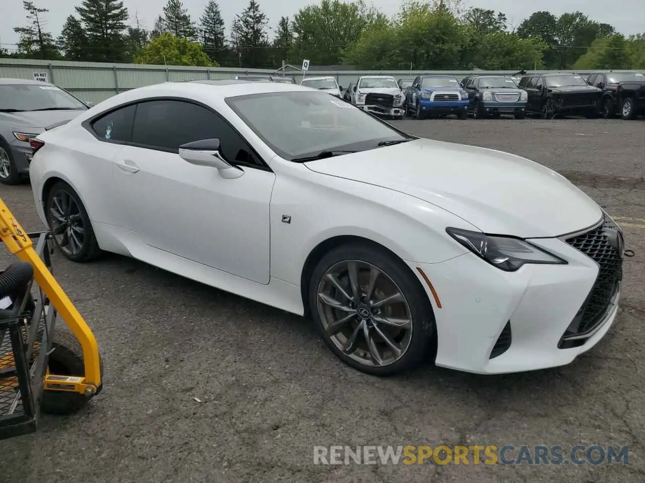 4 Photograph of a damaged car JTHGA5BC1M5011676 LEXUS RC300 2021