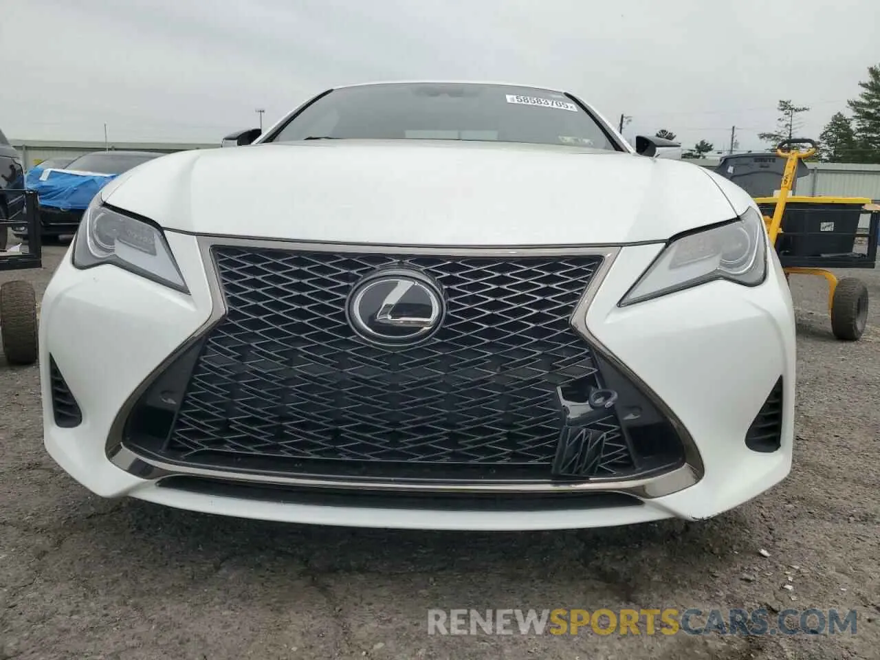 5 Photograph of a damaged car JTHGA5BC1M5011676 LEXUS RC300 2021