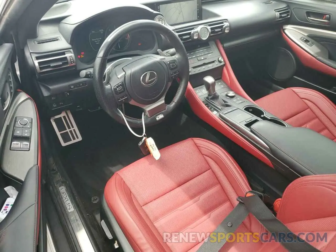 8 Photograph of a damaged car JTHGA5BC1M5011676 LEXUS RC300 2021