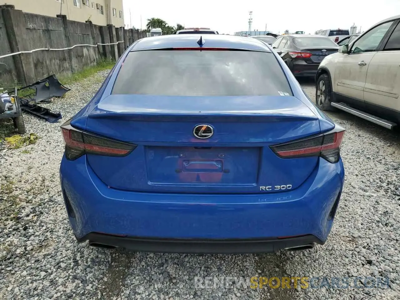 6 Photograph of a damaged car JTHAA5BC7N5012127 LEXUS RC300 2022