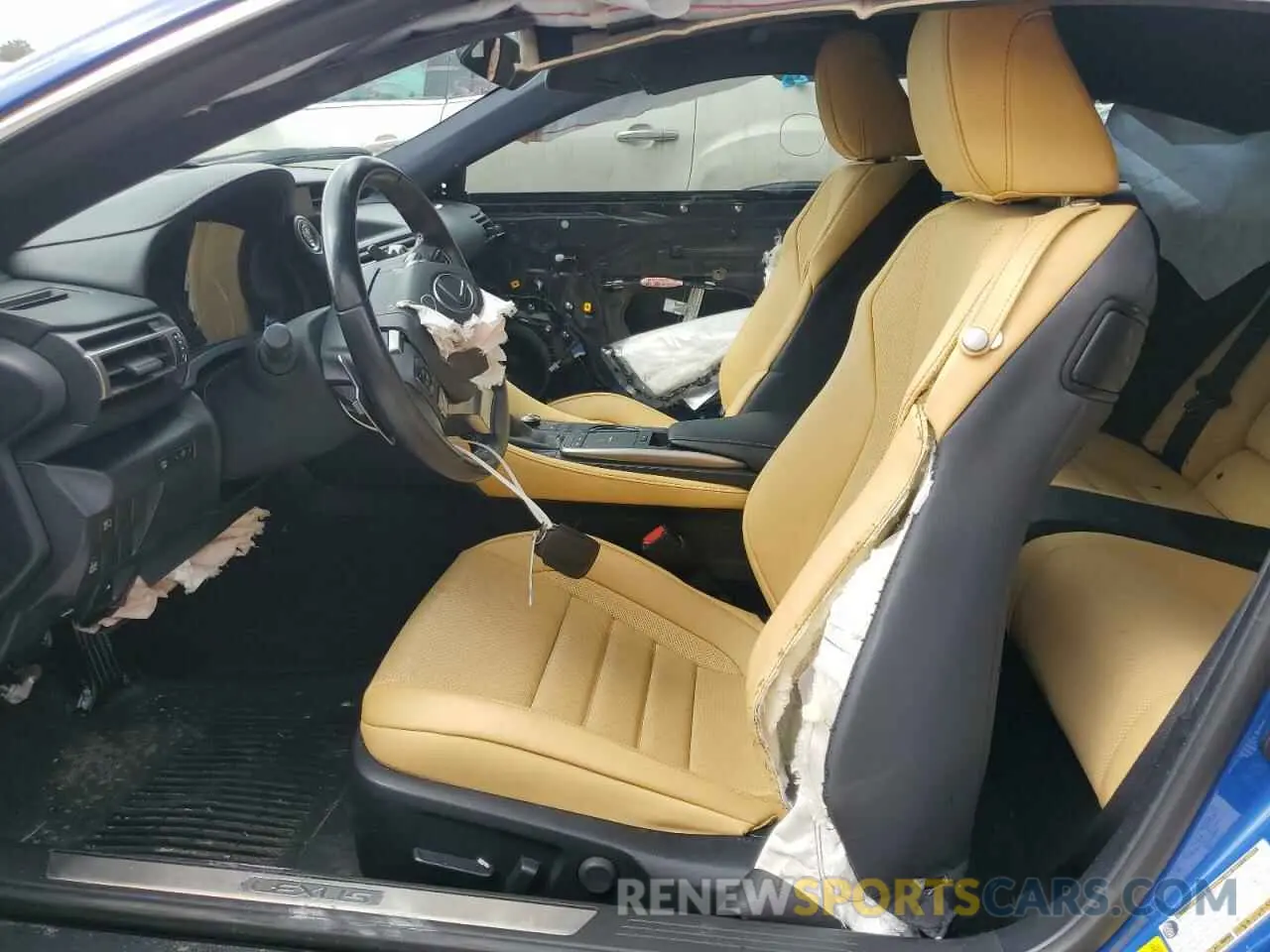 7 Photograph of a damaged car JTHAA5BC7N5012127 LEXUS RC300 2022