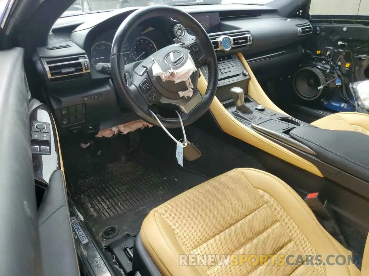 8 Photograph of a damaged car JTHAA5BC7N5012127 LEXUS RC300 2022