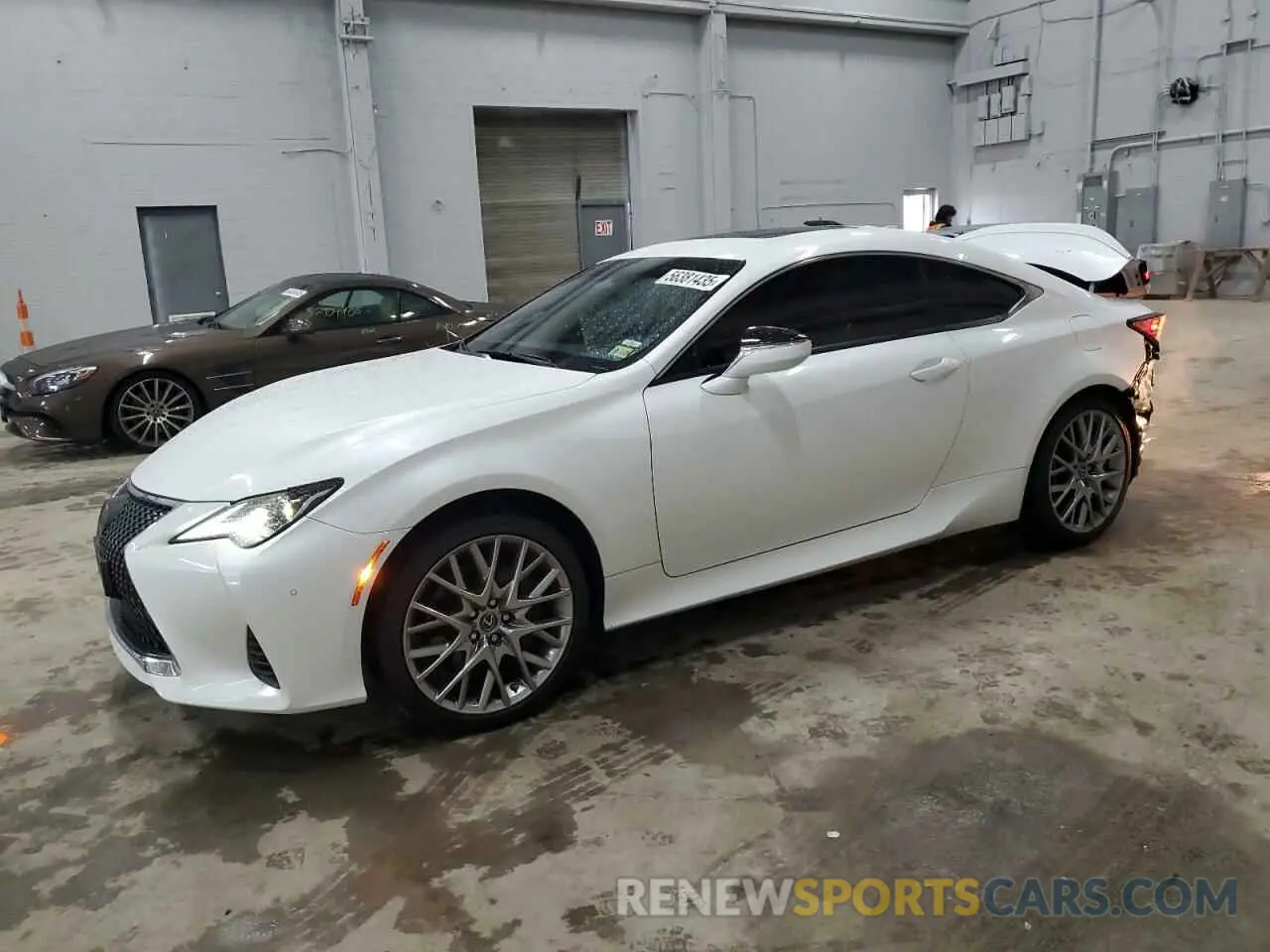 1 Photograph of a damaged car JTHD85EC0N5006688 LEXUS RC300 2022