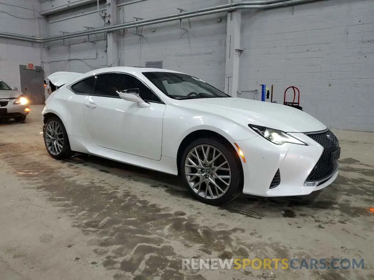 4 Photograph of a damaged car JTHD85EC0N5006688 LEXUS RC300 2022