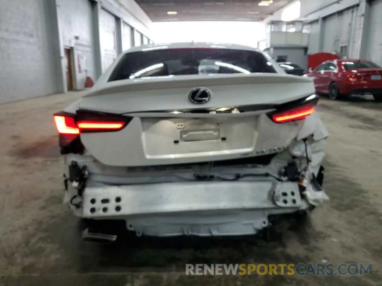 6 Photograph of a damaged car JTHD85EC0N5006688 LEXUS RC300 2022