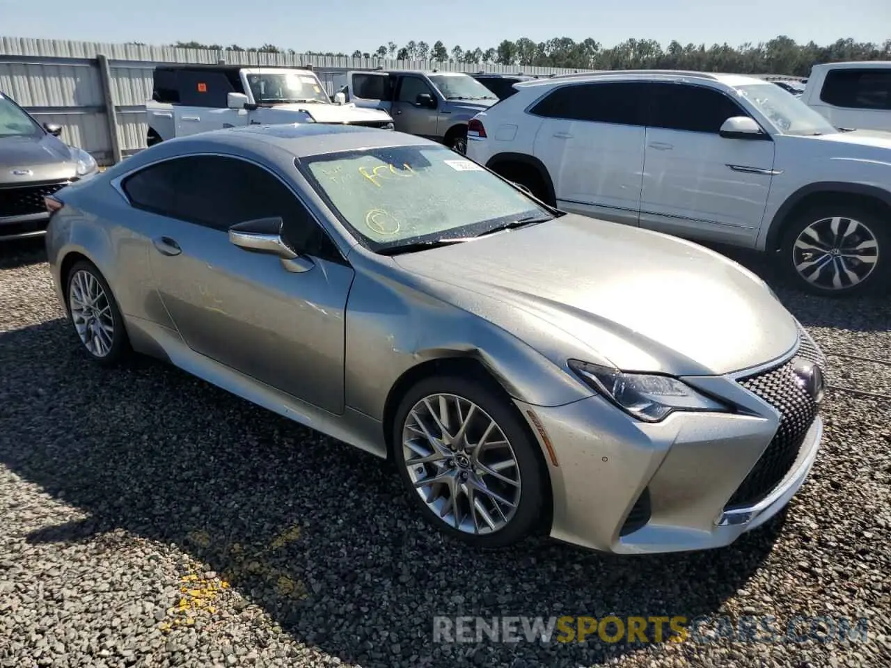 4 Photograph of a damaged car JTHDA5BC8N5012148 LEXUS RC300 2022