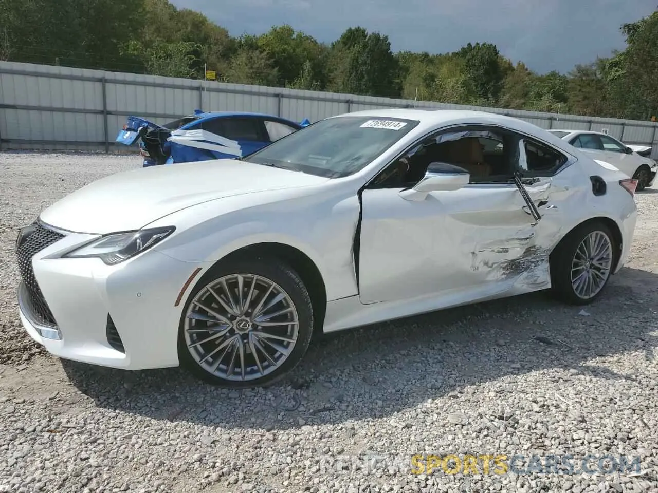 1 Photograph of a damaged car JTHD85EC8P5007039 LEXUS RC300 2023