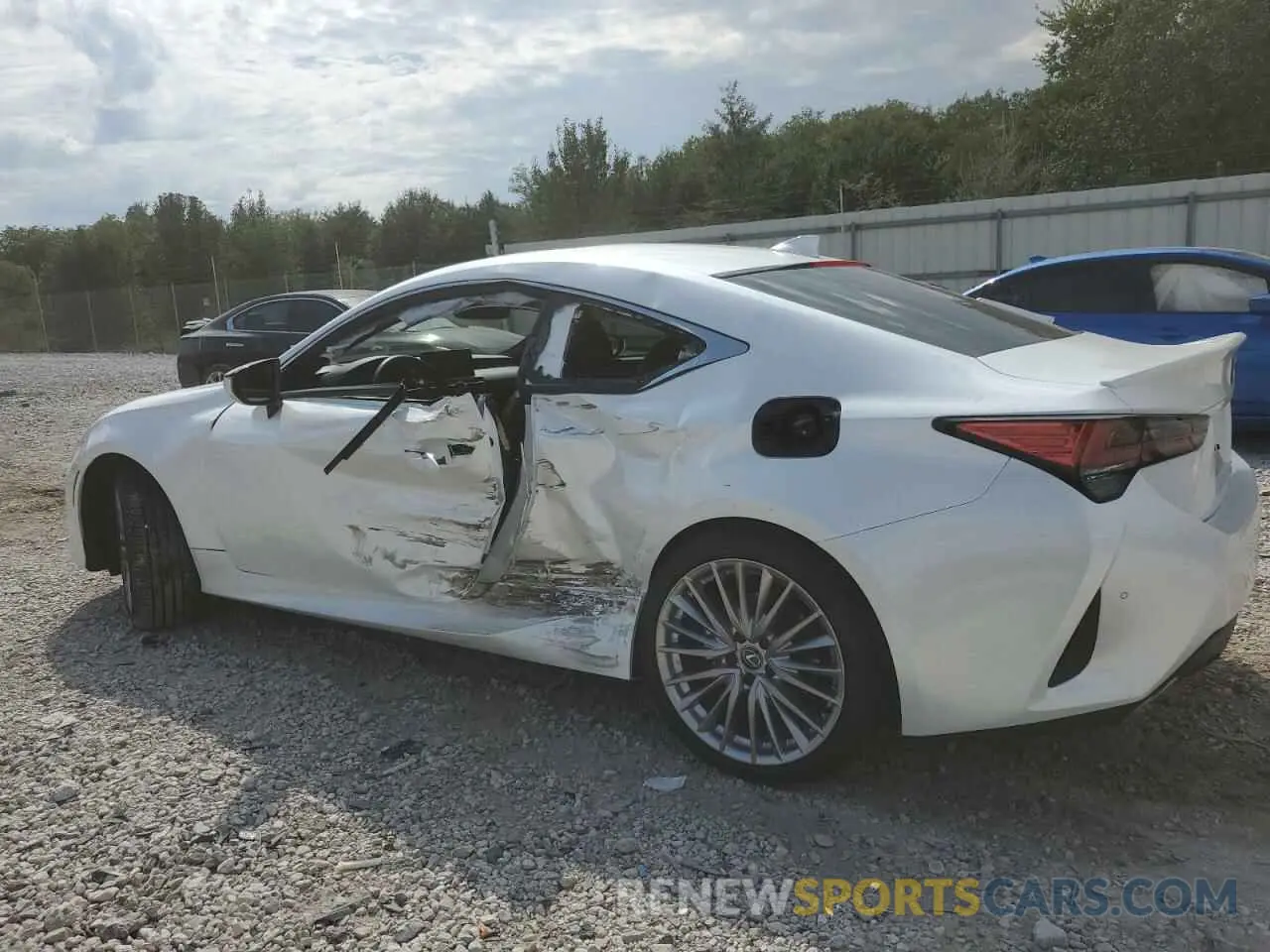 2 Photograph of a damaged car JTHD85EC8P5007039 LEXUS RC300 2023