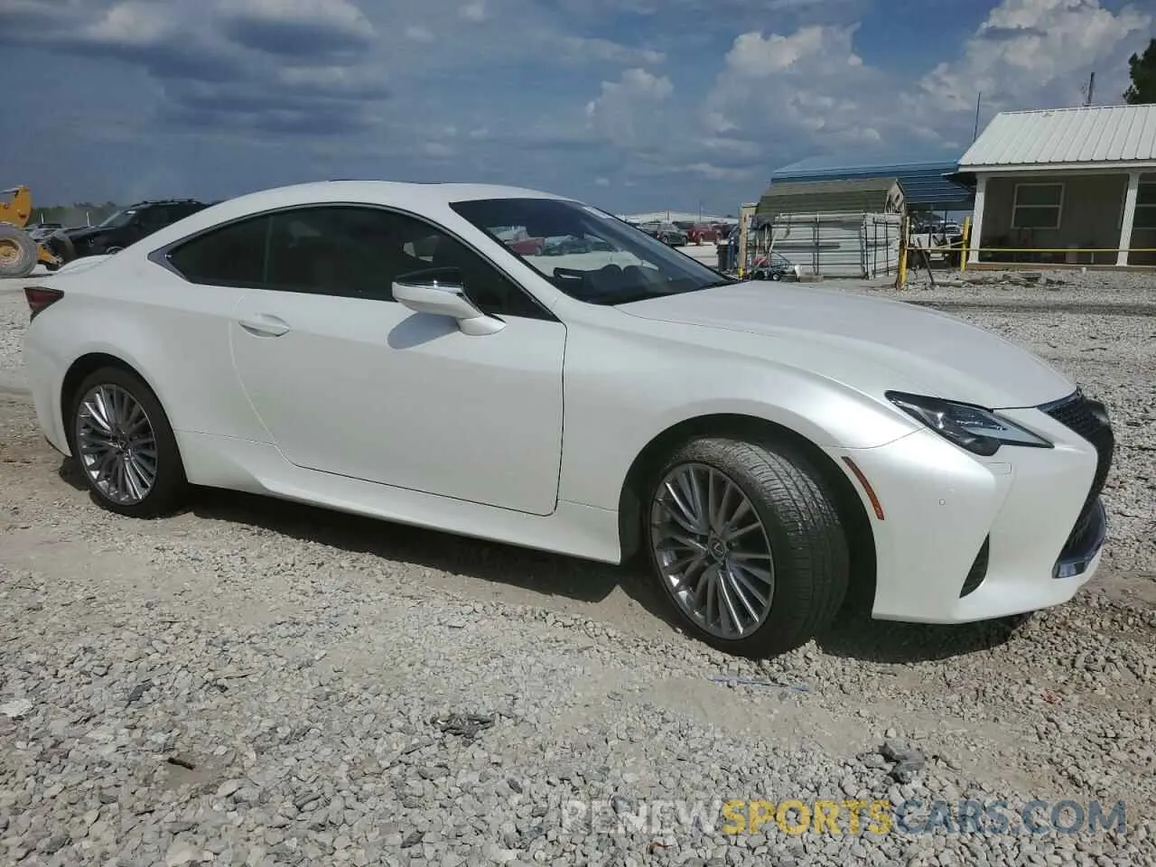 4 Photograph of a damaged car JTHD85EC8P5007039 LEXUS RC300 2023