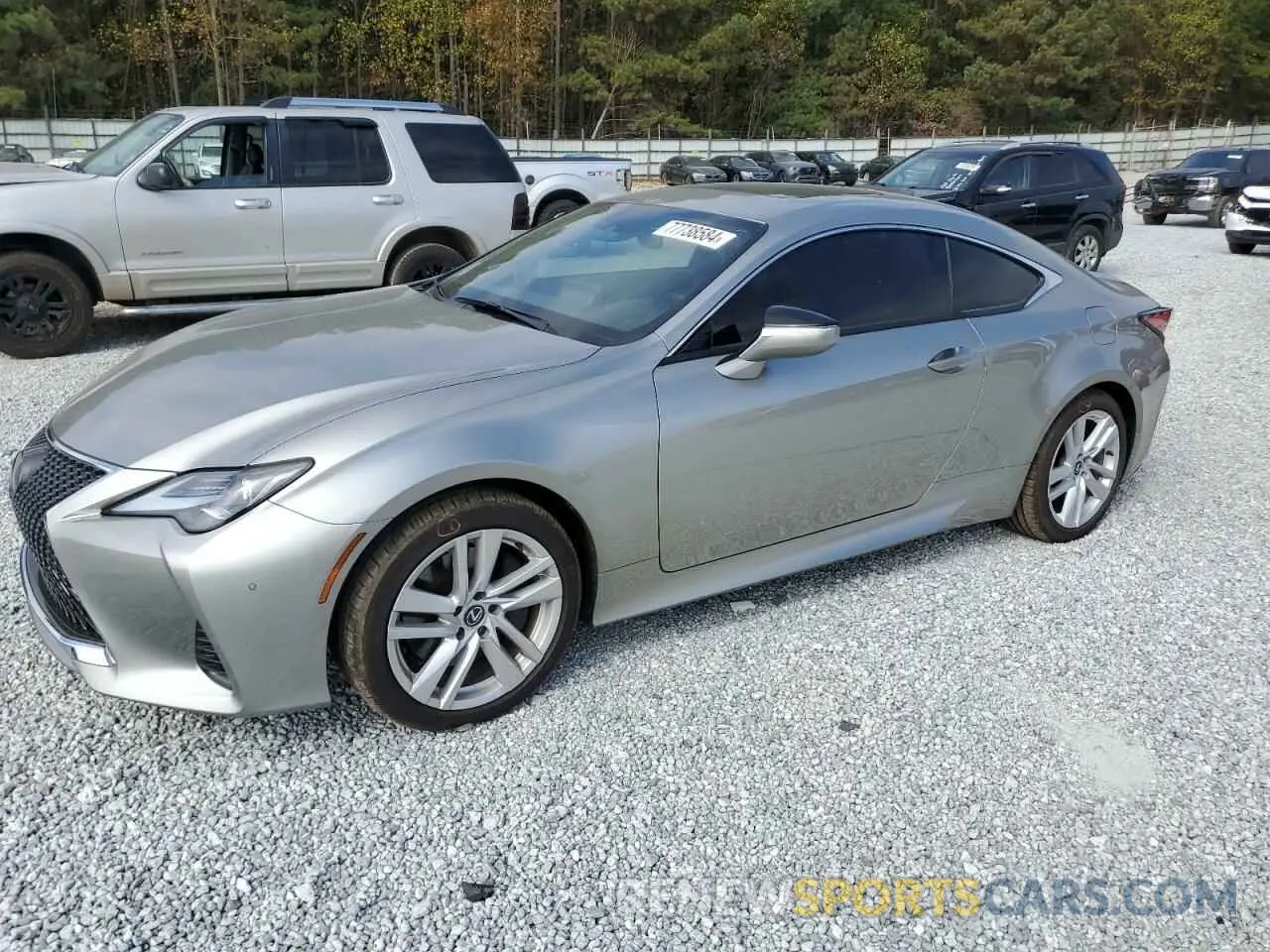 1 Photograph of a damaged car JTHDA5BC2R5012782 LEXUS RC300 2024