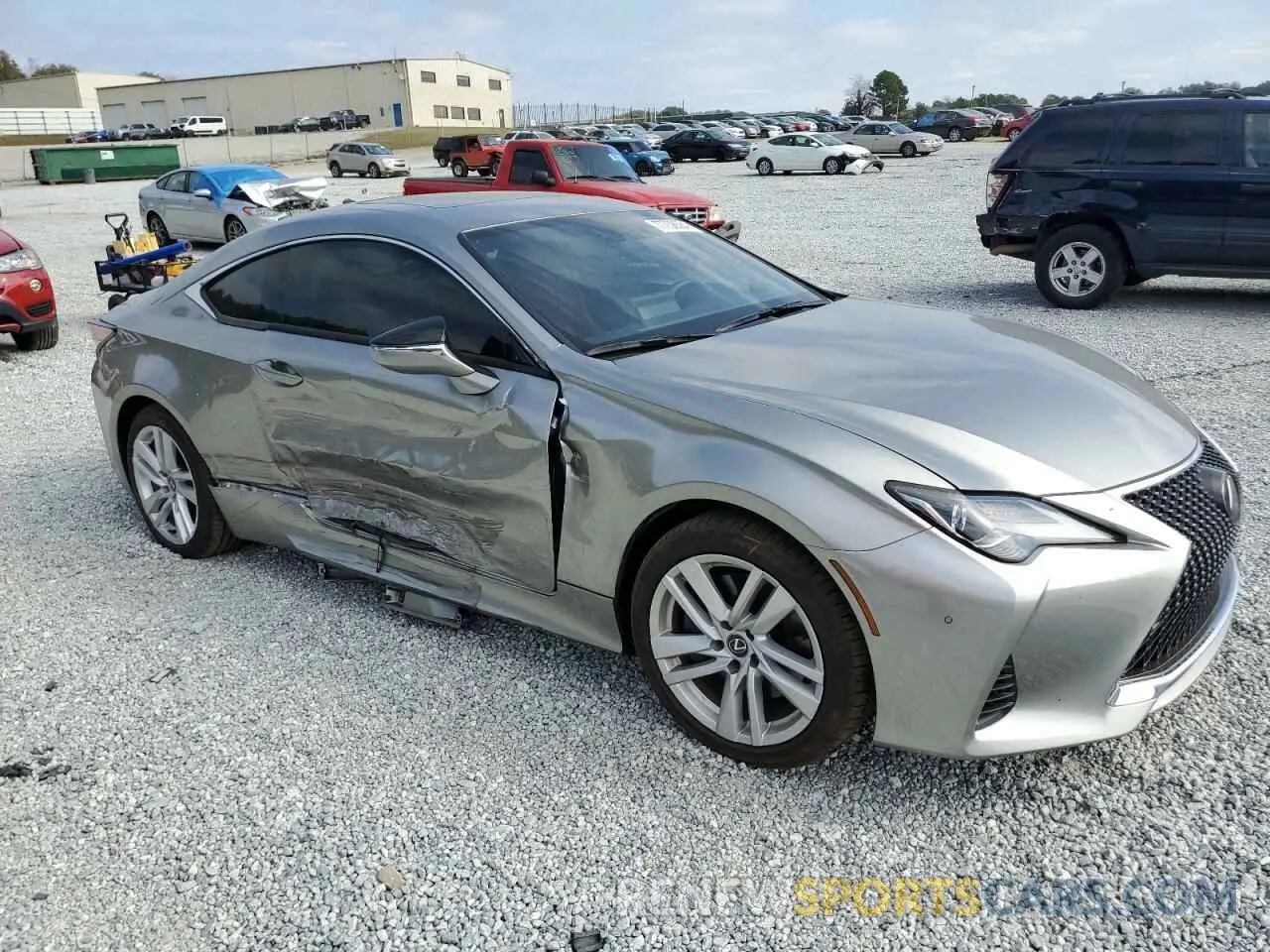 4 Photograph of a damaged car JTHDA5BC2R5012782 LEXUS RC300 2024