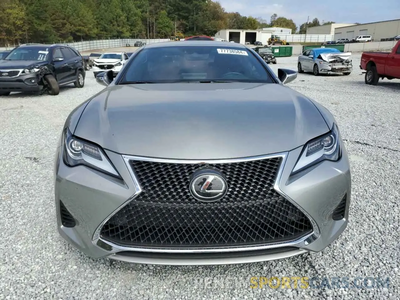 5 Photograph of a damaged car JTHDA5BC2R5012782 LEXUS RC300 2024