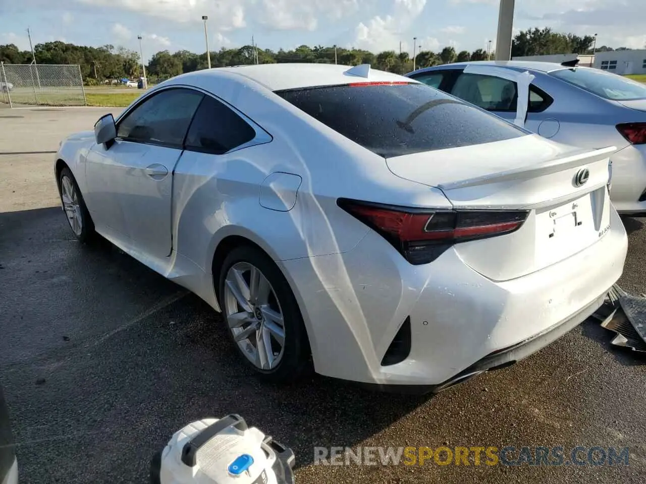 2 Photograph of a damaged car JTHDA5BC8R5012740 LEXUS RC300 2024