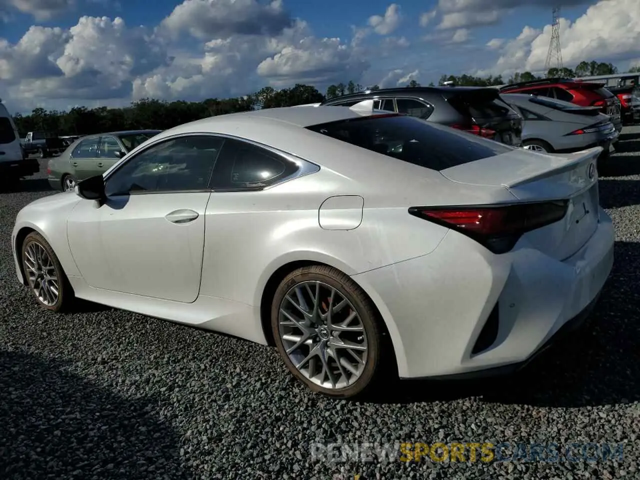 2 Photograph of a damaged car JTHDZ5BC0M5023233 LEXUS RC350 2021