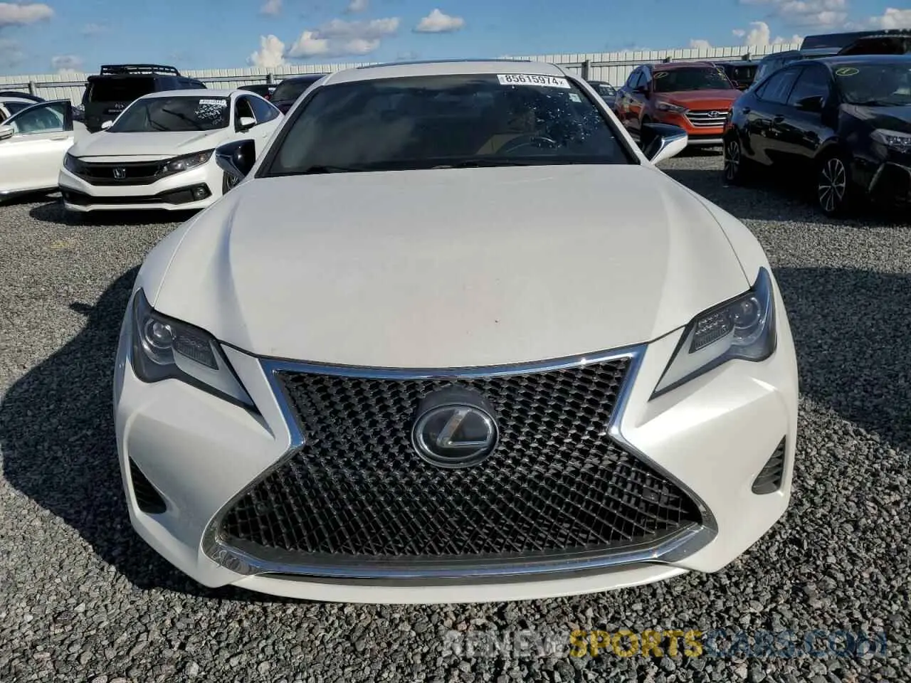 5 Photograph of a damaged car JTHDZ5BC0M5023233 LEXUS RC350 2021