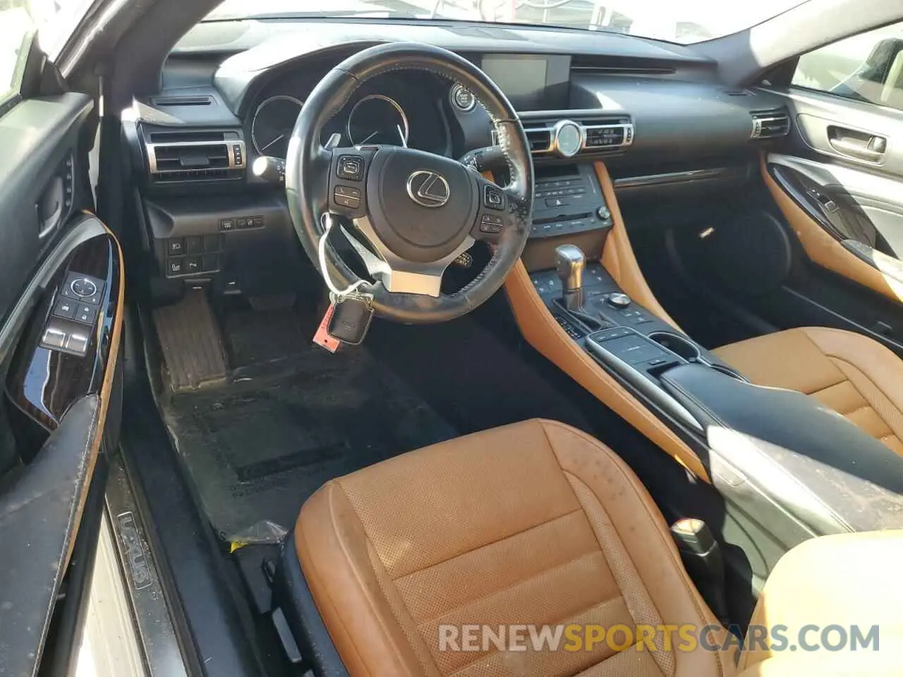 8 Photograph of a damaged car JTHDZ5BC0M5023233 LEXUS RC350 2021