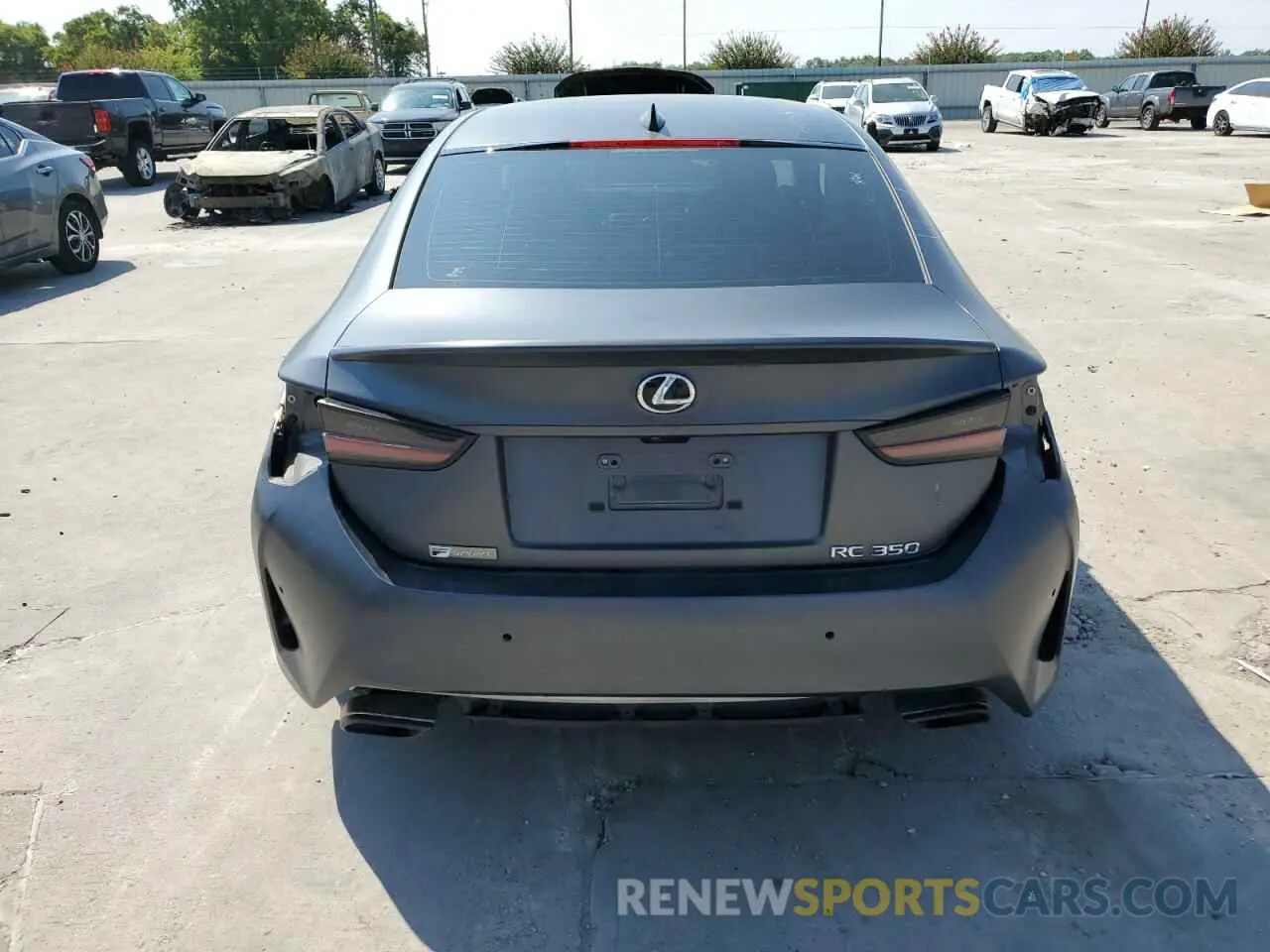 6 Photograph of a damaged car JTHGZ5BC2M5023957 LEXUS RC350 2021