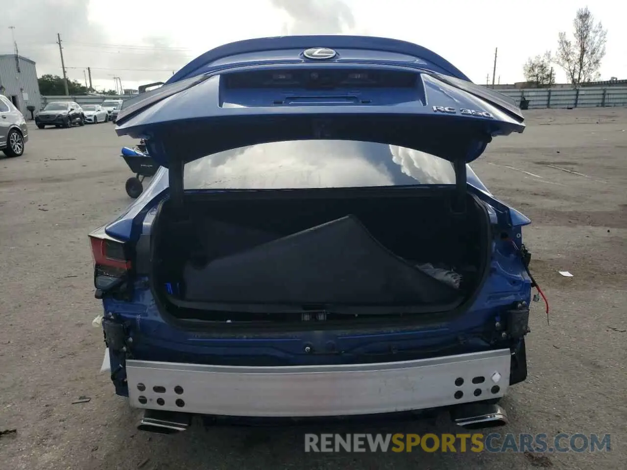 6 Photograph of a damaged car JTHDZ5BC2N5025759 LEXUS RC350 2022