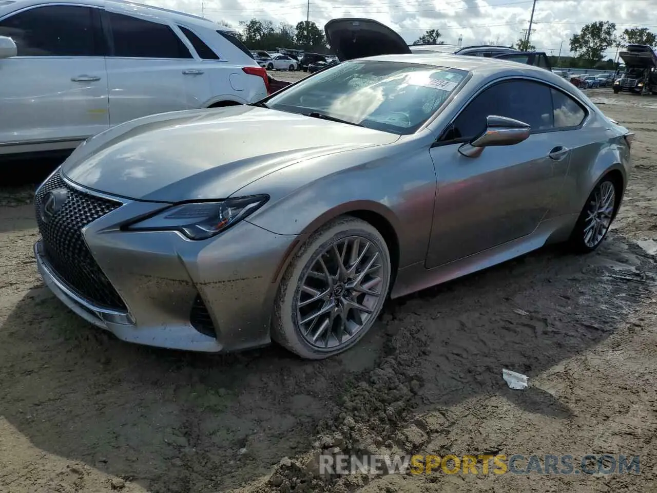 1 Photograph of a damaged car JTHDZ5BC3N5025236 LEXUS RC350 2022