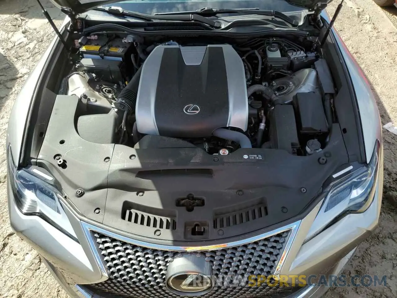 11 Photograph of a damaged car JTHDZ5BC3N5025236 LEXUS RC350 2022