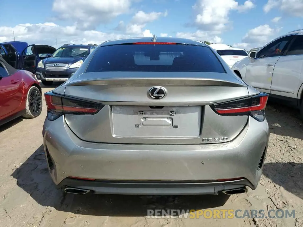 6 Photograph of a damaged car JTHDZ5BC3N5025236 LEXUS RC350 2022