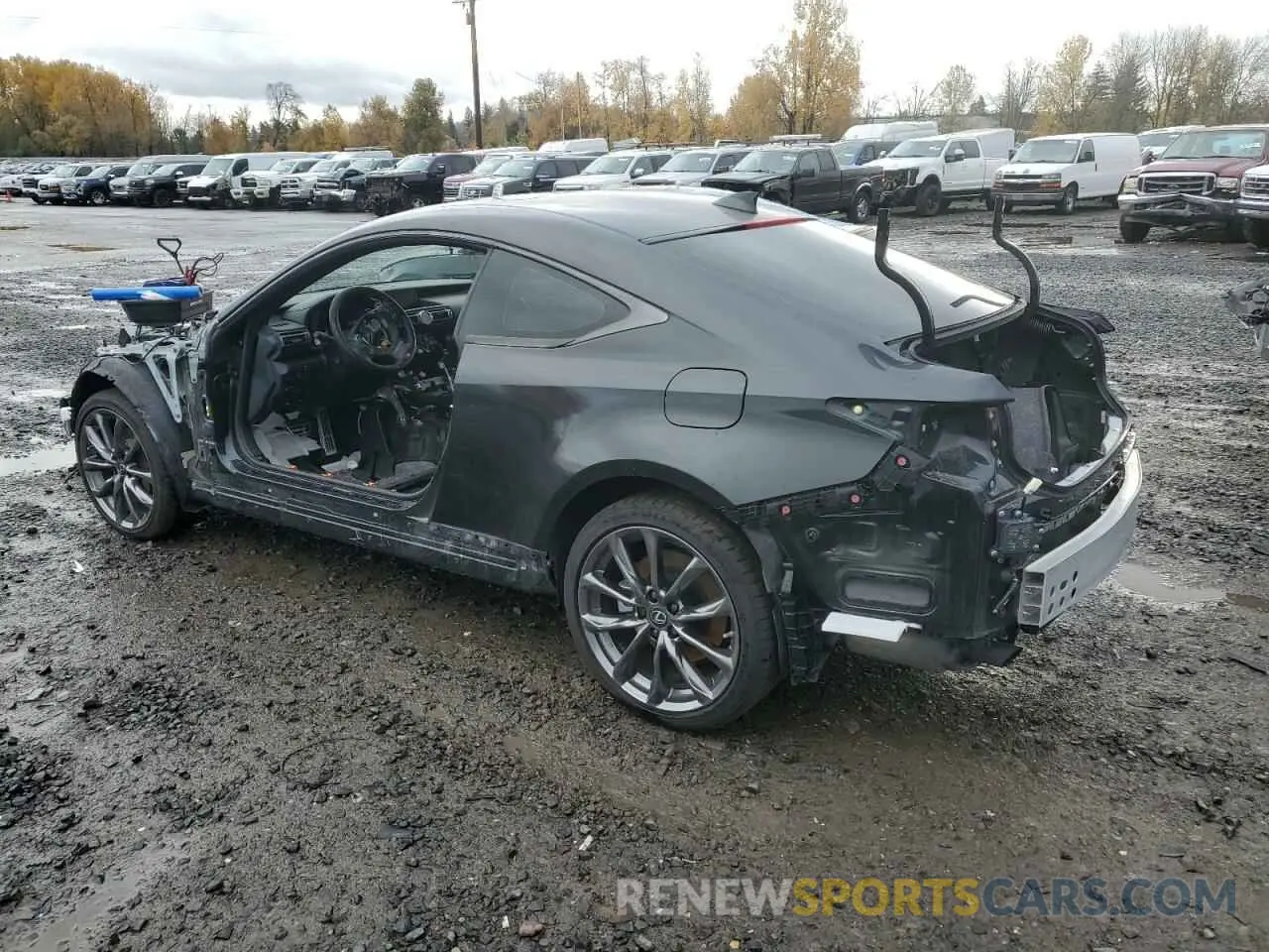 2 Photograph of a damaged car JTHGZ5BC5N5026398 LEXUS RC350 2022