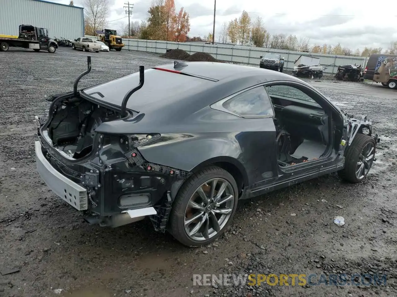 3 Photograph of a damaged car JTHGZ5BC5N5026398 LEXUS RC350 2022