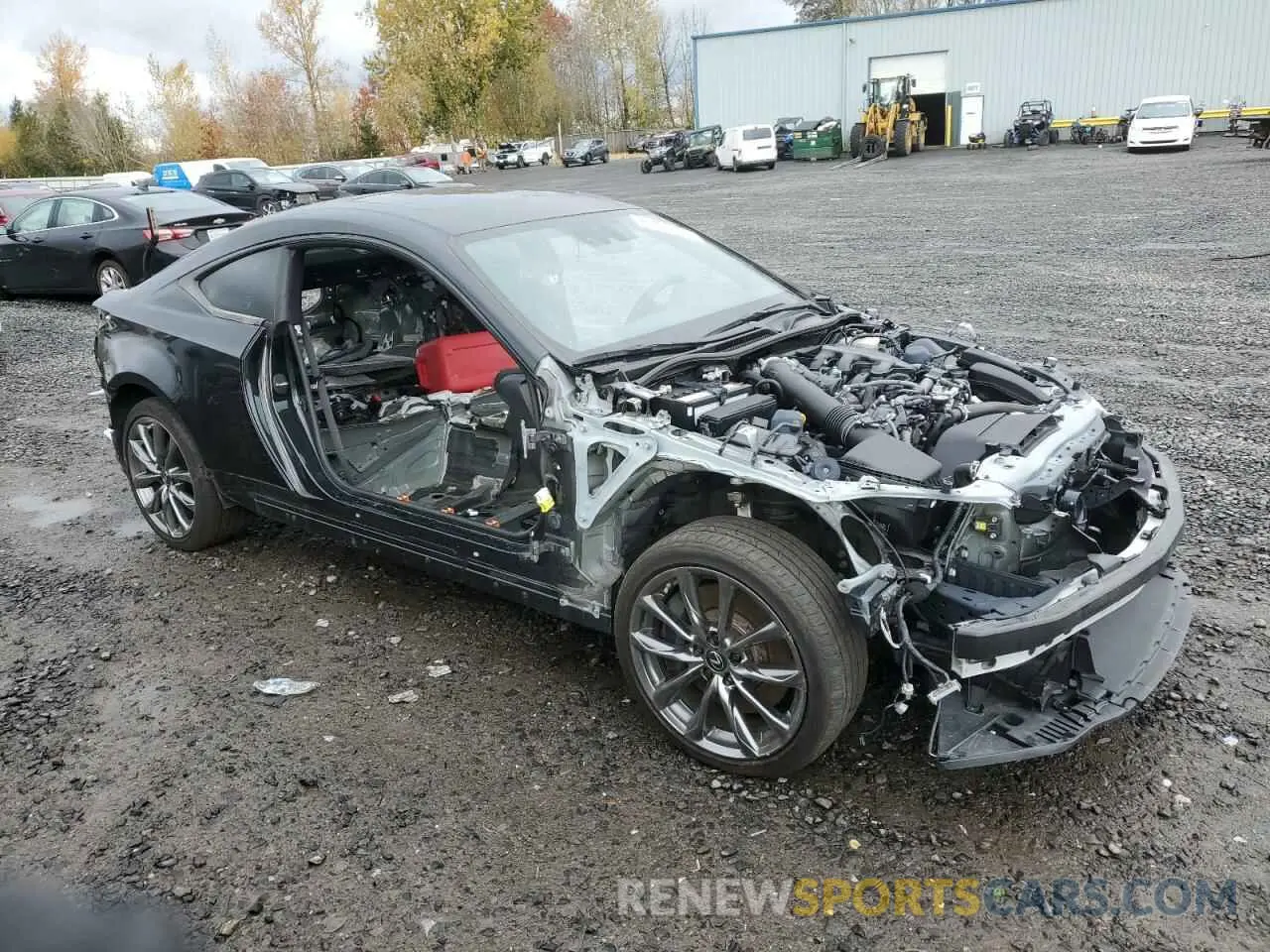 4 Photograph of a damaged car JTHGZ5BC5N5026398 LEXUS RC350 2022