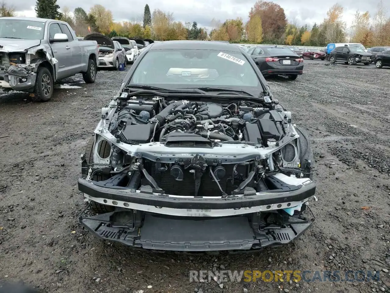 5 Photograph of a damaged car JTHGZ5BC5N5026398 LEXUS RC350 2022