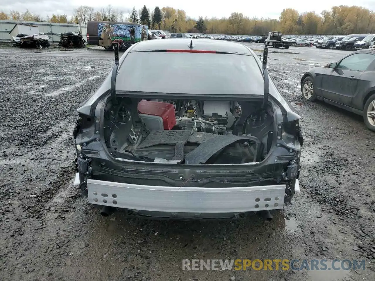 6 Photograph of a damaged car JTHGZ5BC5N5026398 LEXUS RC350 2022