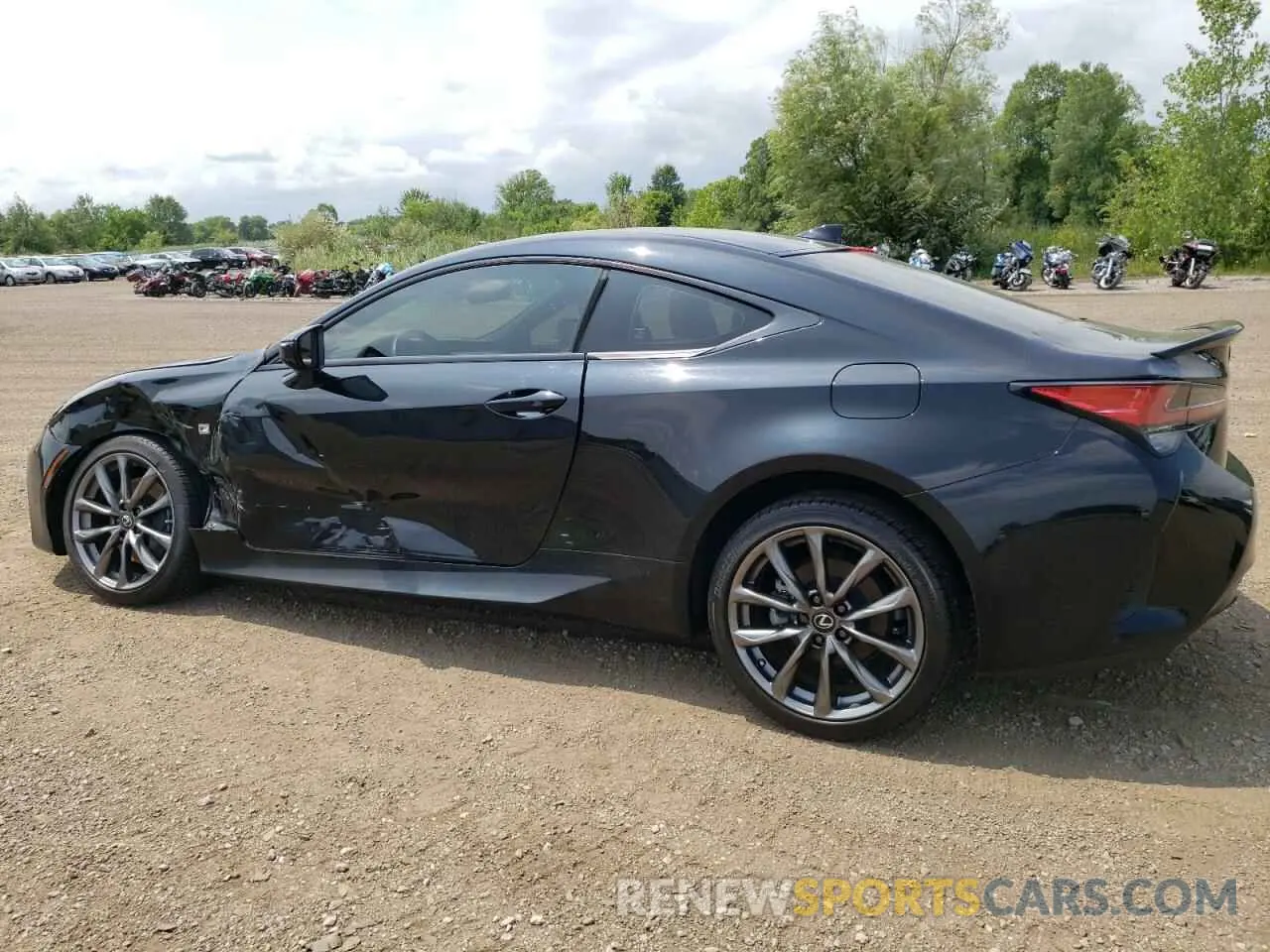2 Photograph of a damaged car JTHGZ5DC9N5011934 LEXUS RC350 2022