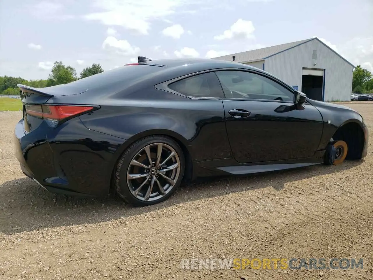 3 Photograph of a damaged car JTHGZ5DC9N5011934 LEXUS RC350 2022