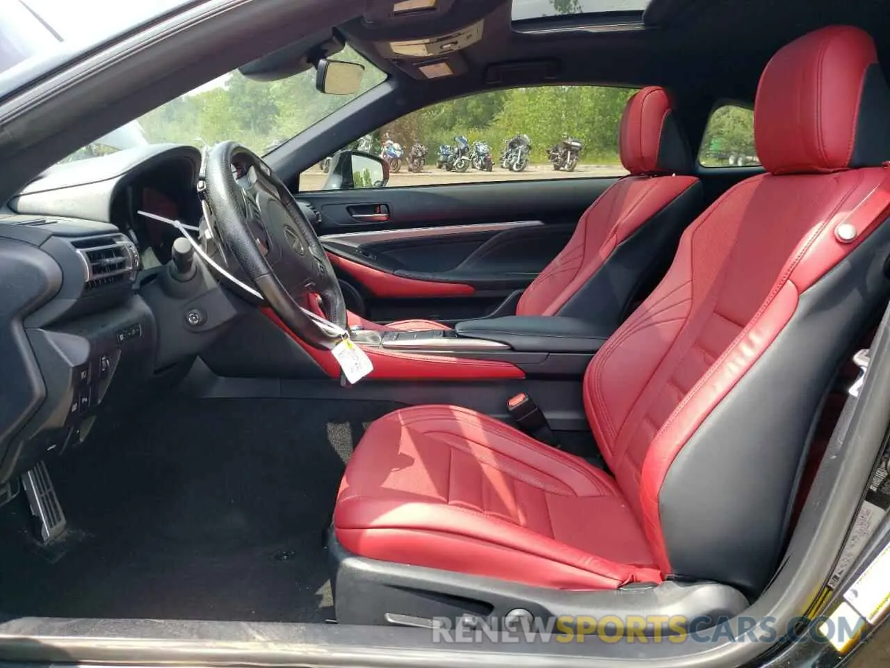 7 Photograph of a damaged car JTHGZ5DC9N5011934 LEXUS RC350 2022