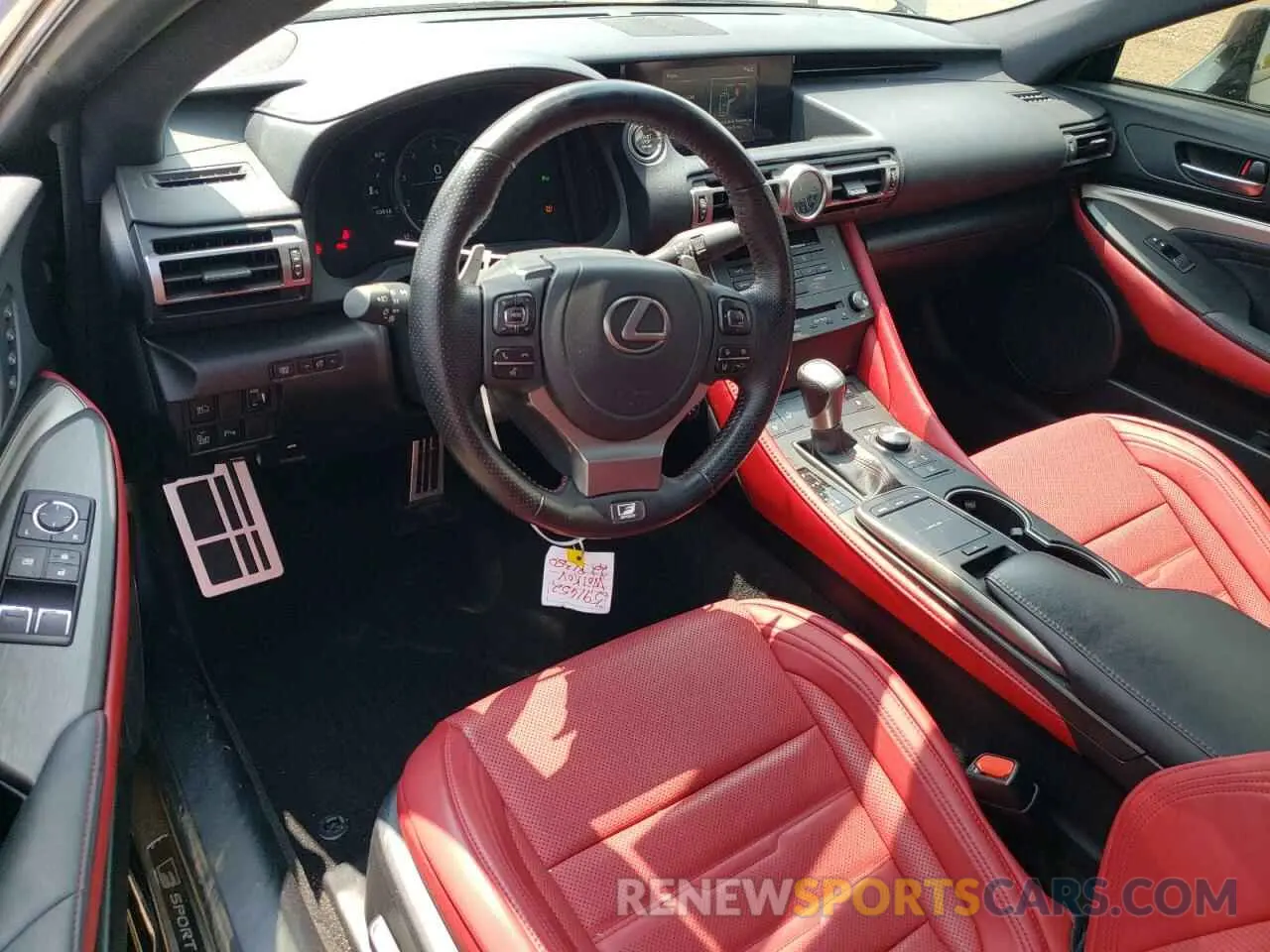 8 Photograph of a damaged car JTHGZ5DC9N5011934 LEXUS RC350 2022