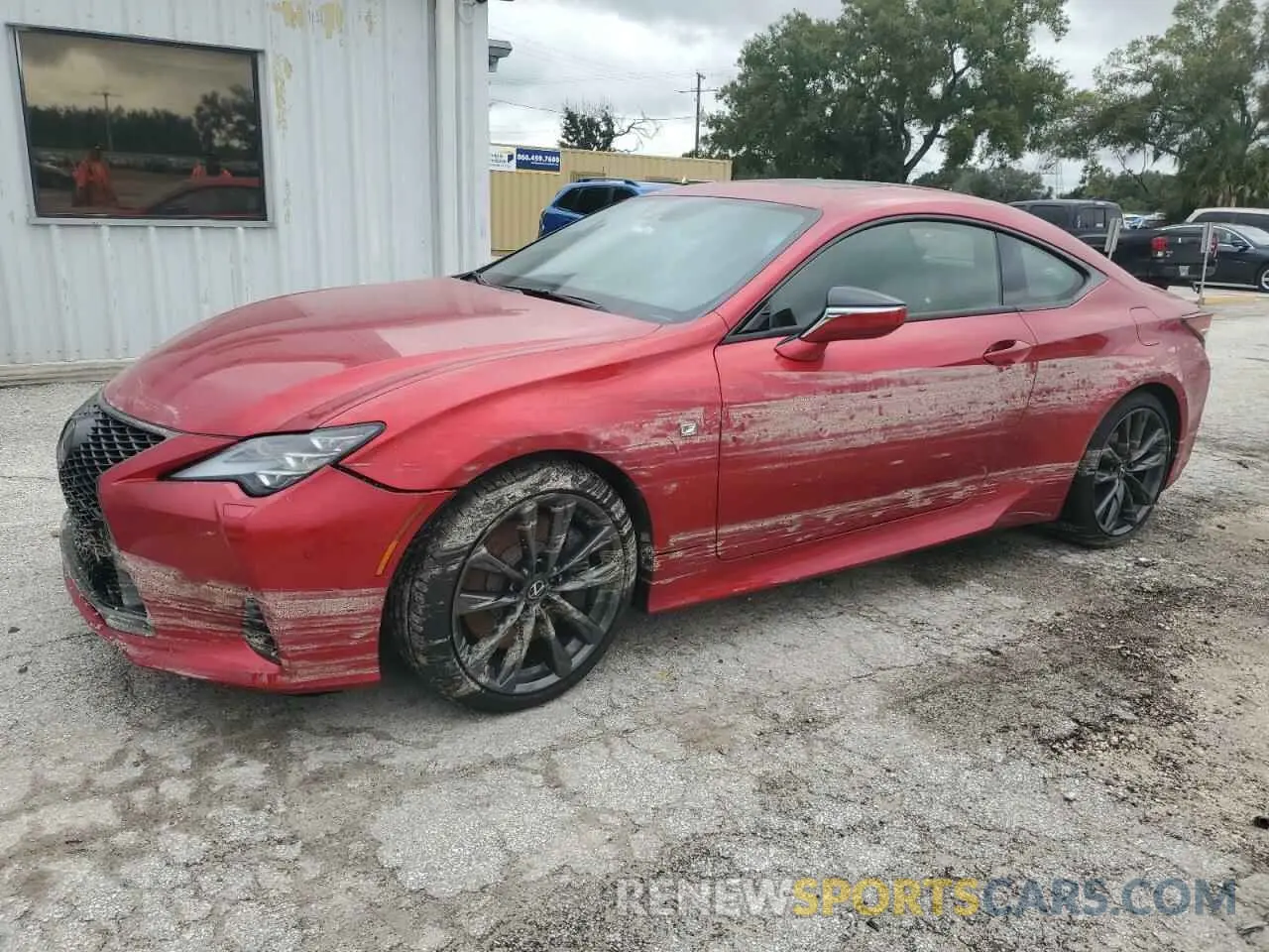 1 Photograph of a damaged car JTHGZ5BC4P5027044 LEXUS RC350 2023