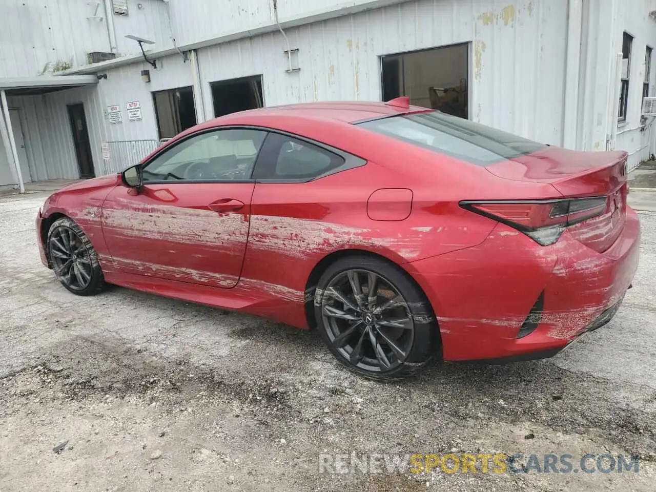 2 Photograph of a damaged car JTHGZ5BC4P5027044 LEXUS RC350 2023
