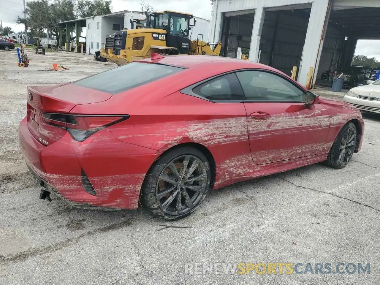 3 Photograph of a damaged car JTHGZ5BC4P5027044 LEXUS RC350 2023