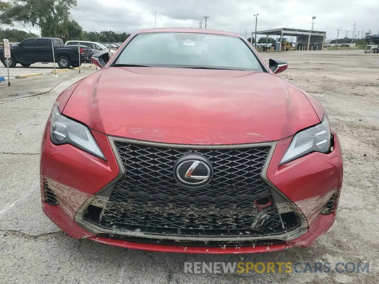 5 Photograph of a damaged car JTHGZ5BC4P5027044 LEXUS RC350 2023