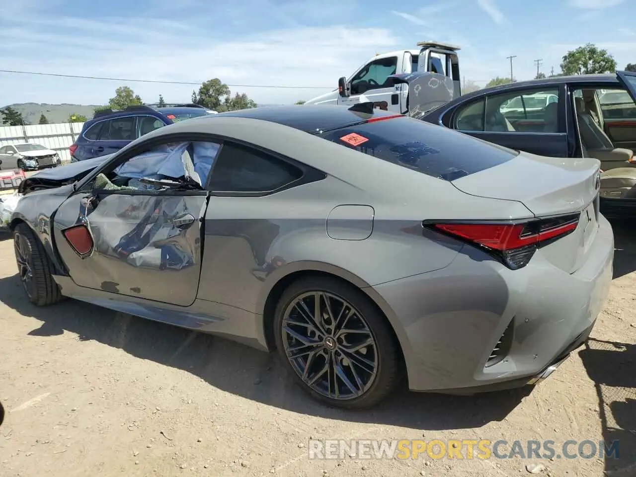 2 Photograph of a damaged car JTHGZ5DC5P5011948 LEXUS RC350 2023