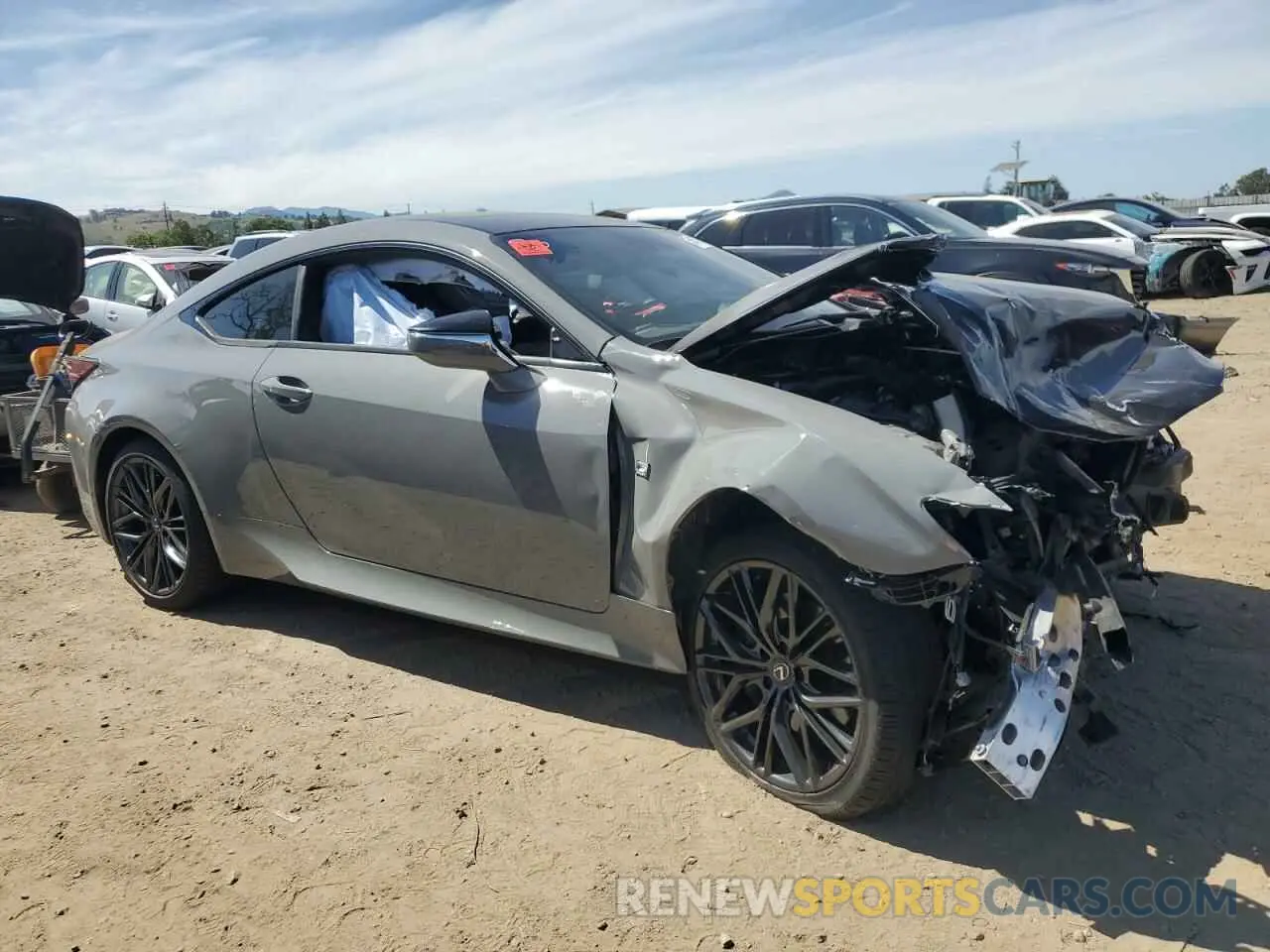 4 Photograph of a damaged car JTHGZ5DC5P5011948 LEXUS RC350 2023